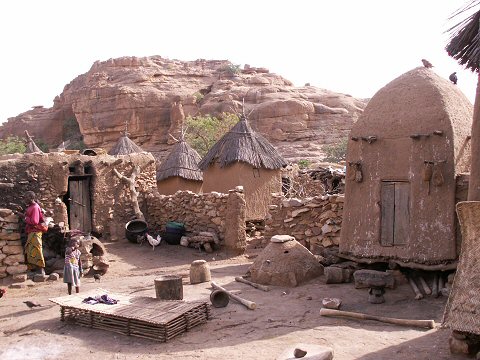 Pays Dogon, dans le Falaise