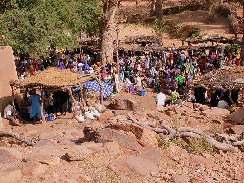 L´activité du marché dans le Pays Dogon
